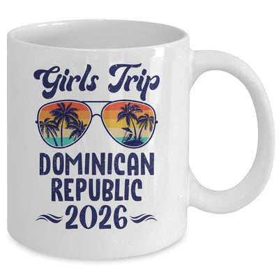 Dominican Republic Girls Trip Beach Vacation 2026 Matching Group Mug | siriusteestore