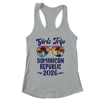 Dominican Republic Girls Trip Beach Vacation 2026 Matching Group Shirt & Tank Top | siriusteestore