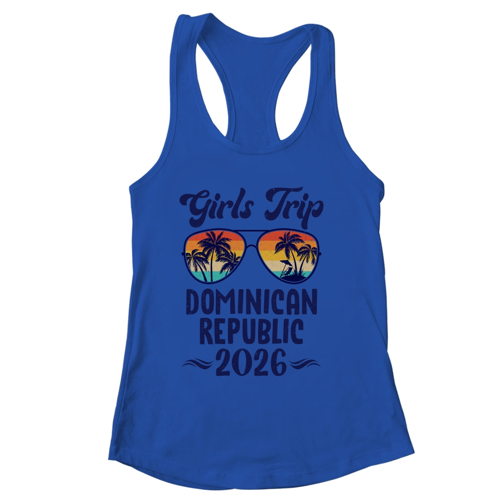 Dominican Republic Girls Trip Beach Vacation 2026 Matching Group Shirt & Tank Top | siriusteestore