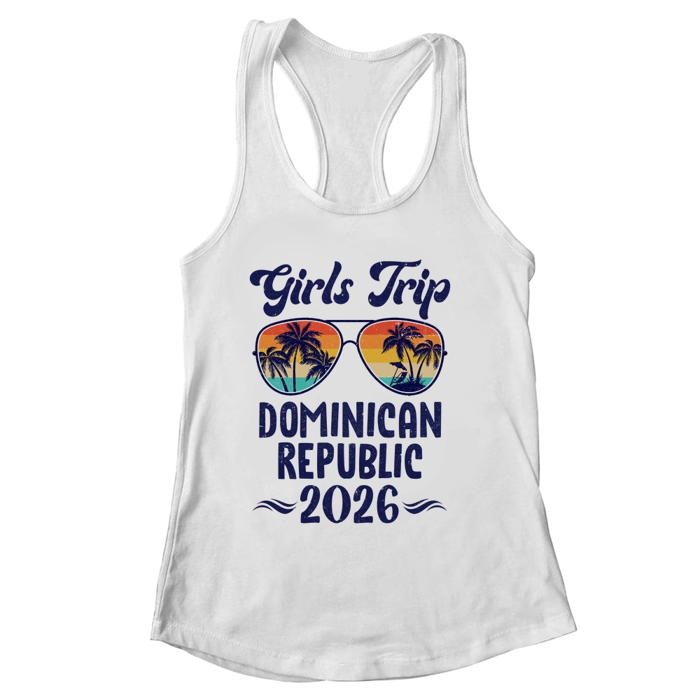 Dominican Republic Girls Trip Beach Vacation 2026 Matching Group Shirt & Tank Top | siriusteestore