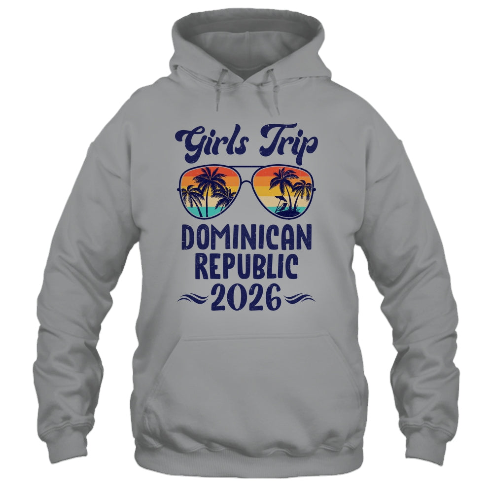 Dominican Republic Girls Trip Beach Vacation 2026 Matching Group Shirt & Tank Top | siriusteestore