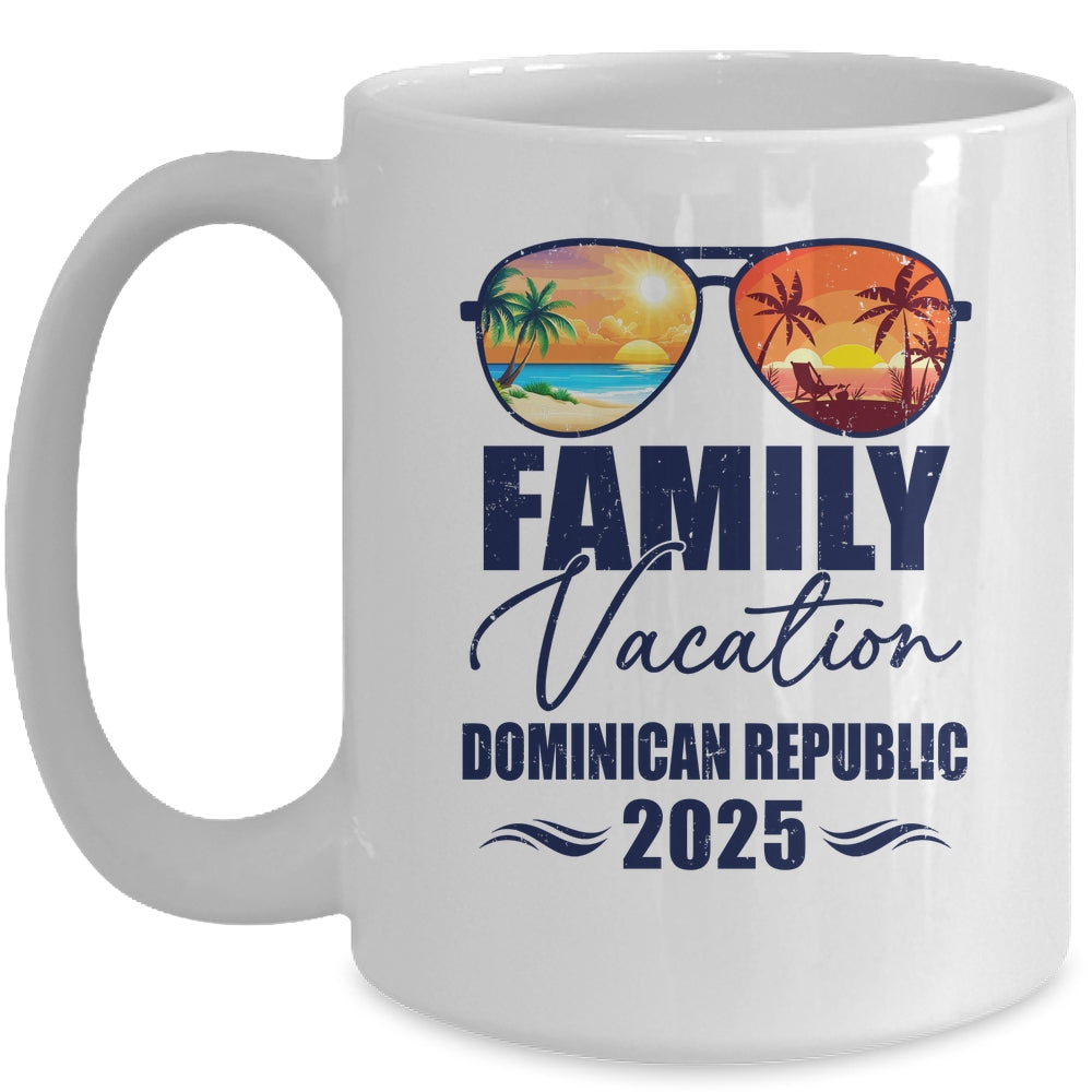 Dominican Republic Matching Family Vacation 2025 Making Memories Mug | siriusteestore