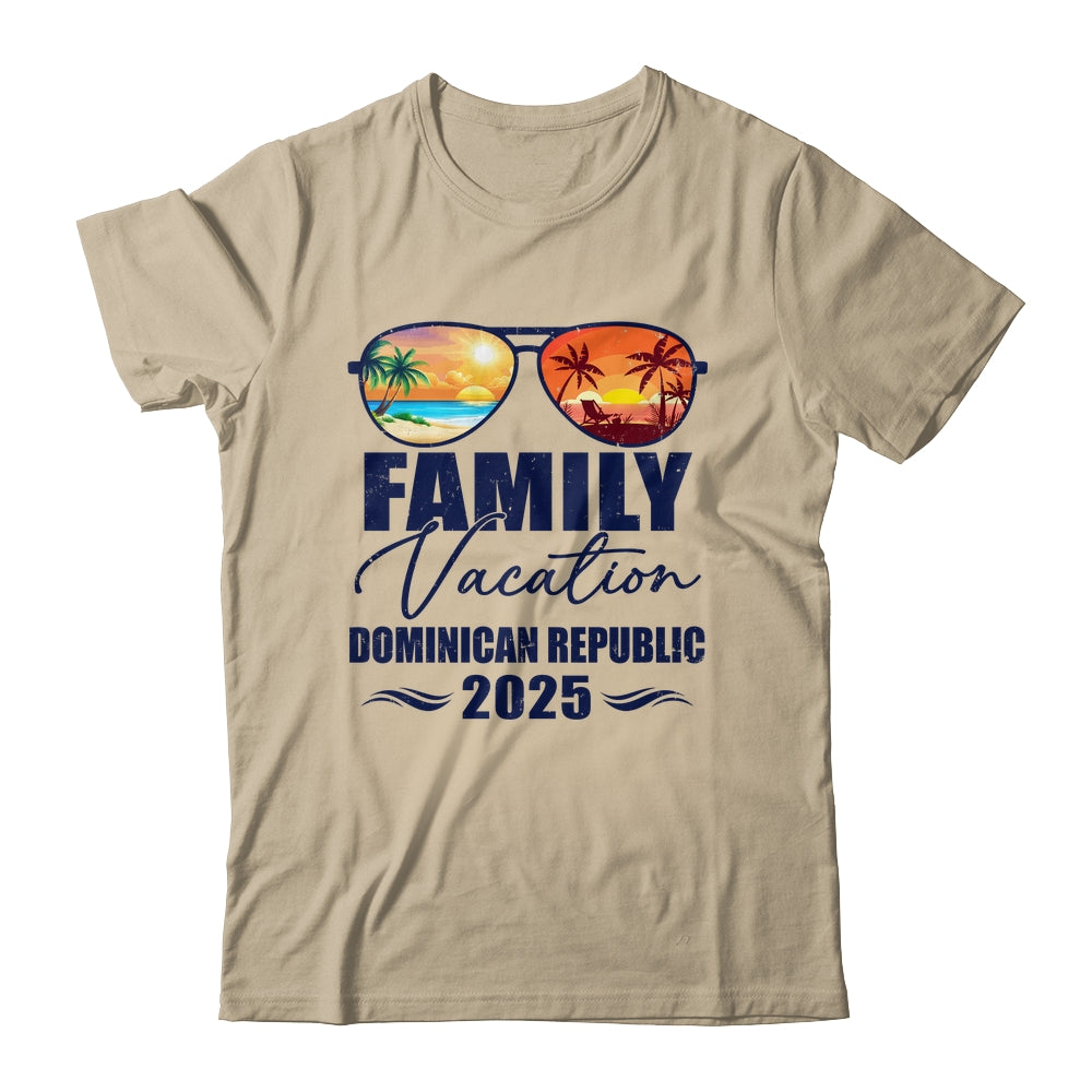 Dominican Republic Matching Family Vacation 2025 Making Memories Shirt & Tank Top | siriusteestore