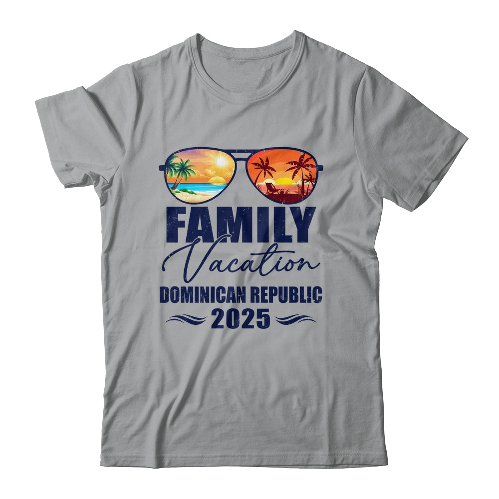 Dominican Republic Matching Family Vacation 2025 Making Memories Shirt & Tank Top | siriusteestore
