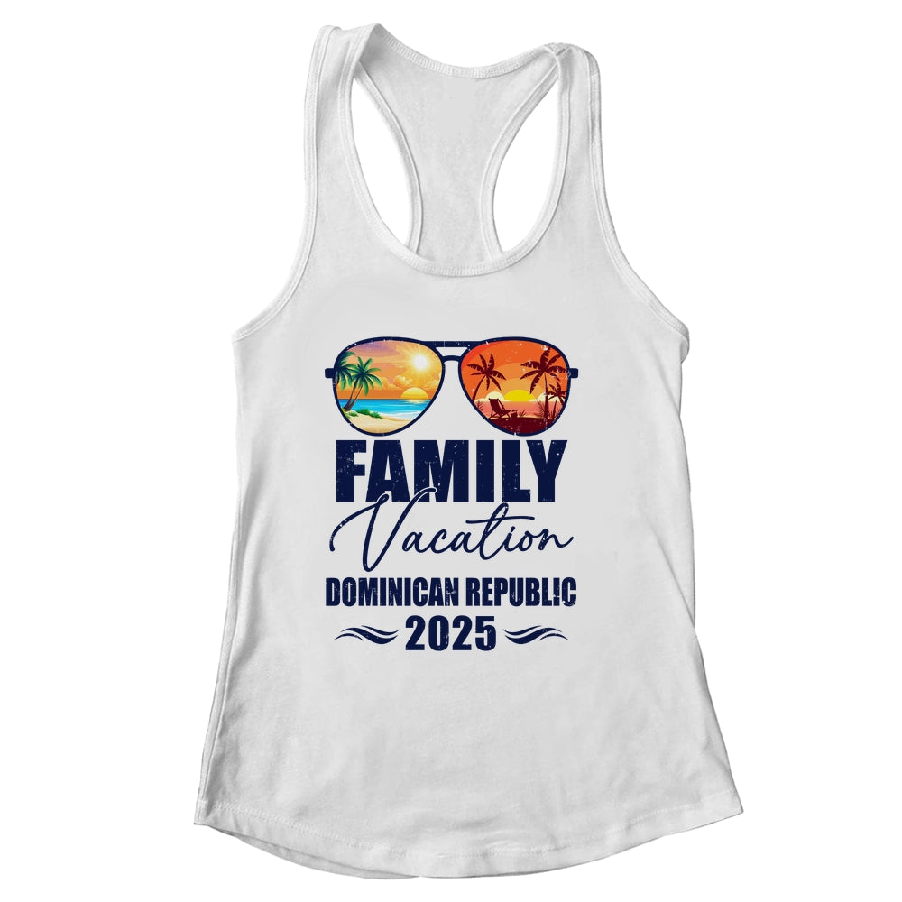 Dominican Republic Matching Family Vacation 2025 Making Memories Shirt & Tank Top | siriusteestore