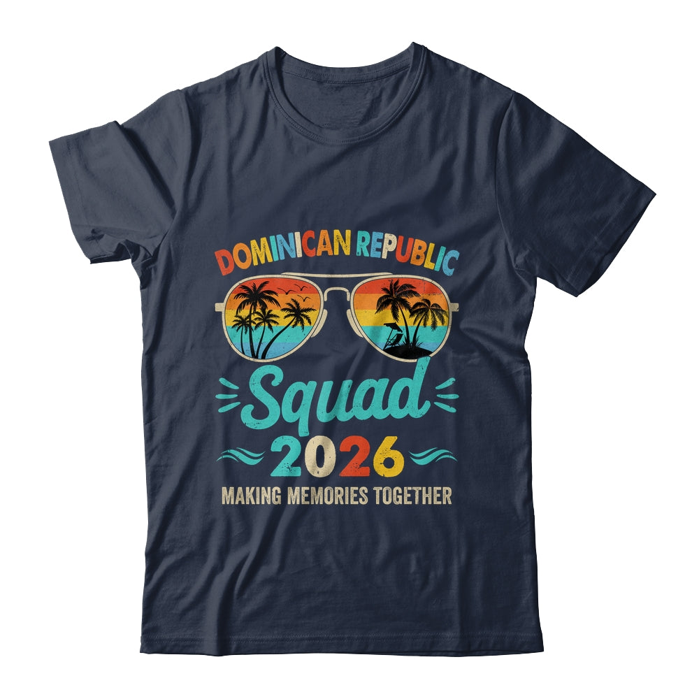 Dominican Republic Squad 2026 Vacation Friends Family Matching Group Shirt & Tank Top | siriusteestore