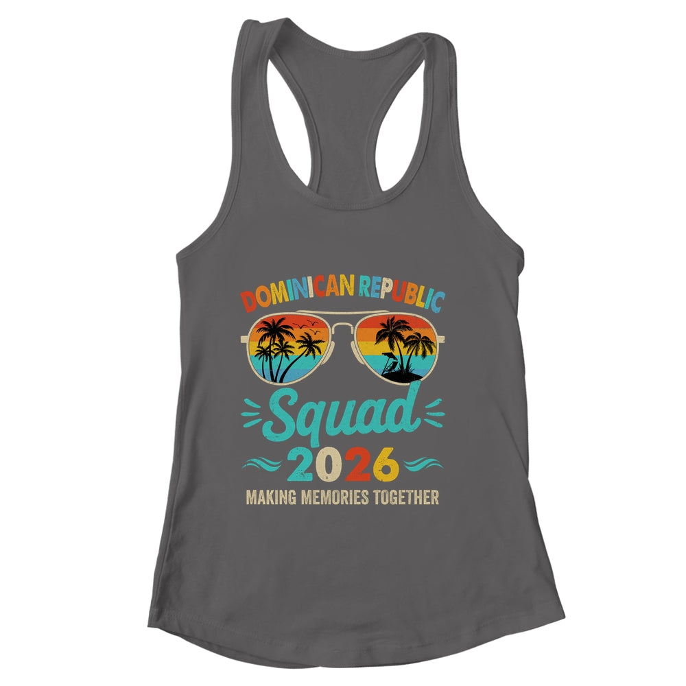 Dominican Republic Squad 2026 Vacation Friends Family Matching Group Shirt & Tank Top | siriusteestore