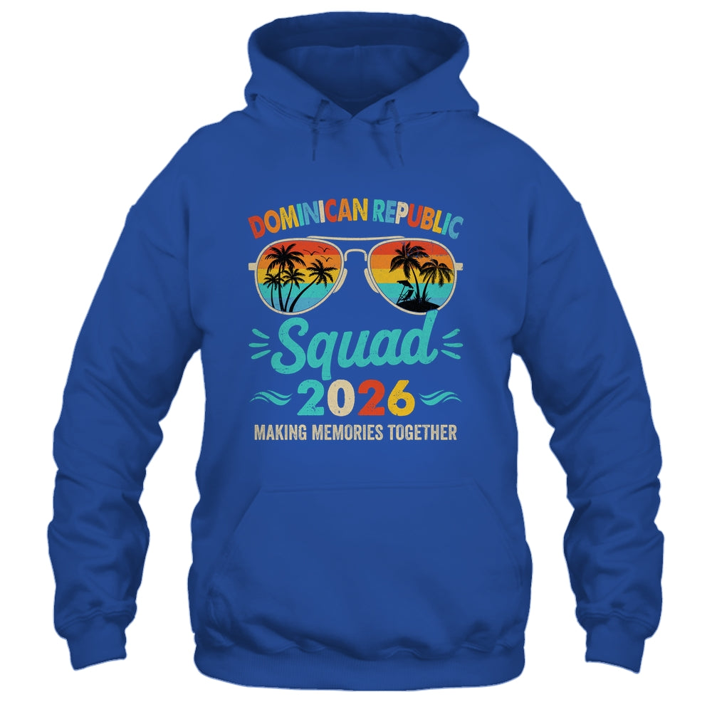 Dominican Republic Squad 2026 Vacation Friends Family Matching Group Shirt & Tank Top | siriusteestore