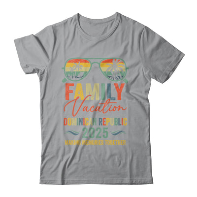 Dominican Republic Vacation 2025 Matching Family Group Summer Shirt & Tank Top | siriusteestore