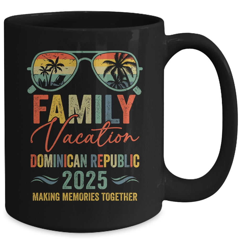 Dominican Republic Vacation 2025 Matching Family Group Summer Mug | siriusteestore