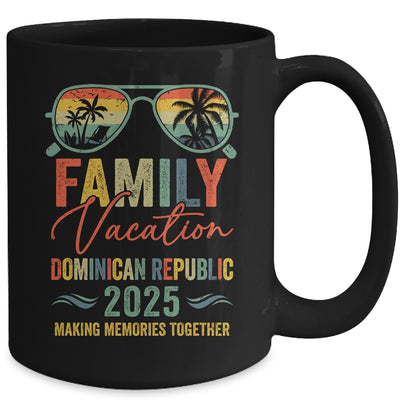 Dominican Republic Vacation 2025 Matching Family Group Summer Mug | siriusteestore