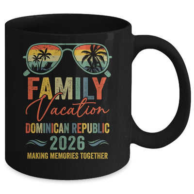 Dominican Republic Vacation 2026 Matching Family Group Summer Mug | siriusteestore