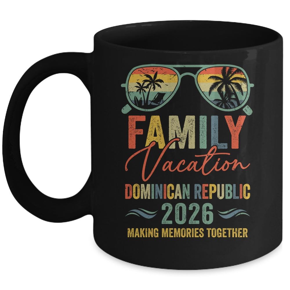 Dominican Republic Vacation 2026 Matching Family Group Summer Mug | siriusteestore