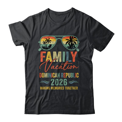 Dominican Republic Vacation 2026 Matching Family Group Summer Shirt & Tank Top | siriusteestore