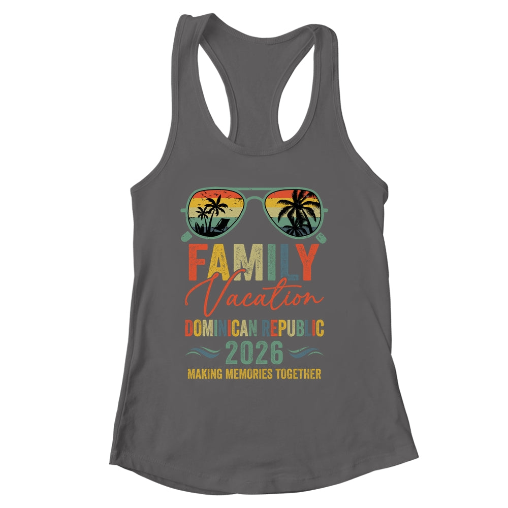Dominican Republic Vacation 2026 Matching Family Group Summer Shirt & Tank Top | siriusteestore