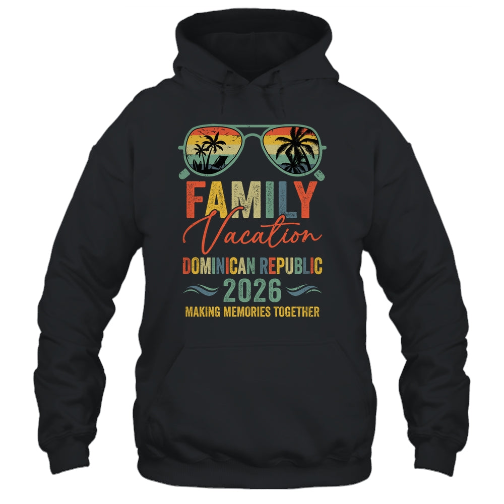 Dominican Republic Vacation 2026 Matching Family Group Summer Shirt & Tank Top | siriusteestore