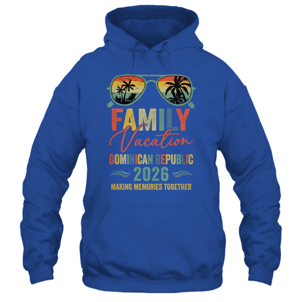 Dominican Republic Vacation 2026 Matching Family Group Summer Shirt & Tank Top | siriusteestore