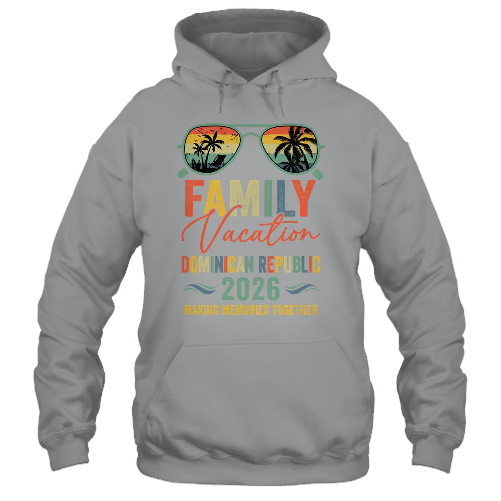 Dominican Republic Vacation 2026 Matching Family Group Summer Shirt & Tank Top | siriusteestore