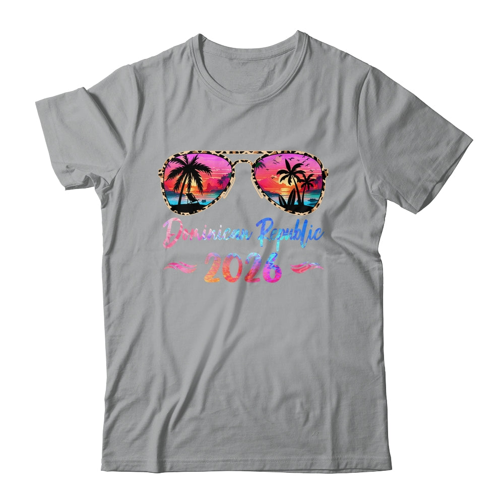 Dominican Republic Vacation 2026 Matching Group Family Summer Trip Shirt & Tank Top | siriusteestore