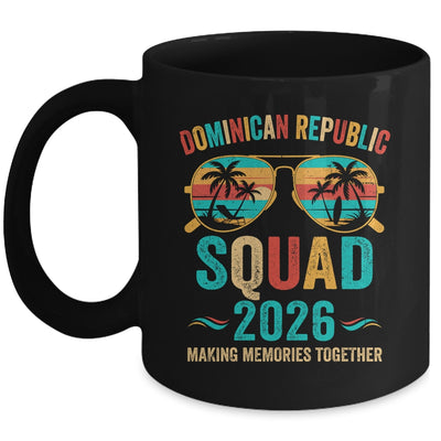 Dominican Republic Vacation Squad 2026 Family Matching Vintage Mug | siriusteestore