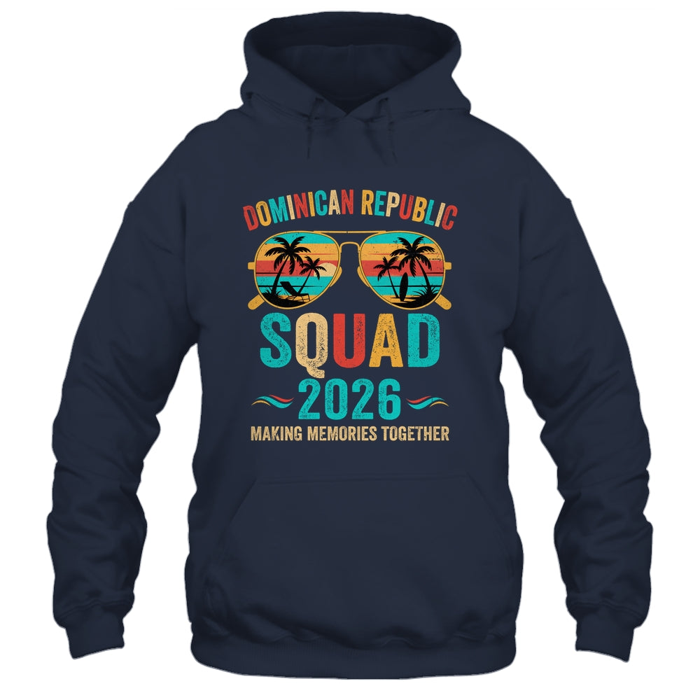Dominican Republic Vacation Squad 2026 Family Matching Vintage Shirt & Tank Top | siriusteestore