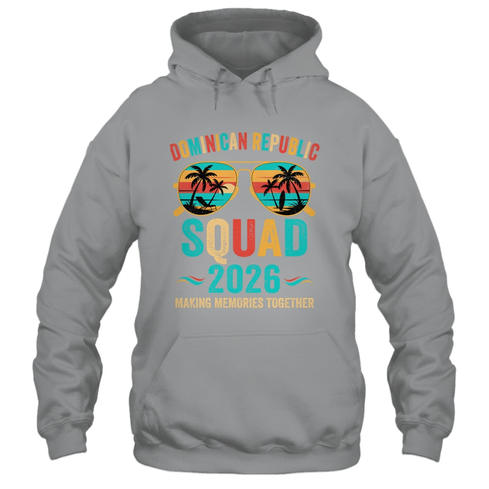 Dominican Republic Vacation Squad 2026 Family Matching Vintage Shirt & Tank Top | siriusteestore