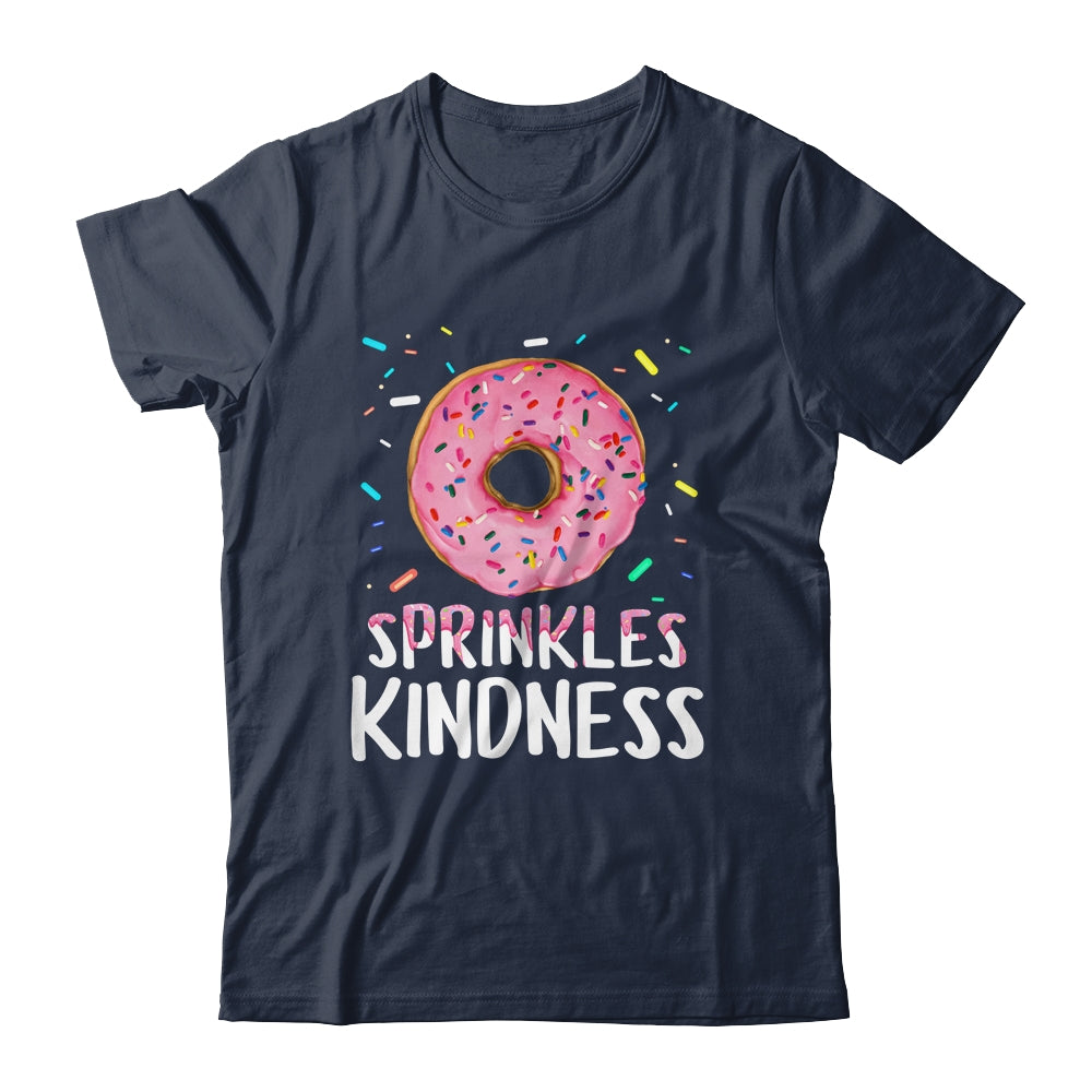 Donut Sprinkle Kindness Funny Girls Women Doughnut Lover Shirt & Tank Top | siriusteestore