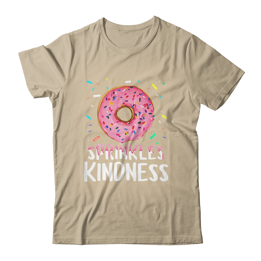 Donut Sprinkle Kindness Funny Girls Women Doughnut Lover Shirt & Tank Top | siriusteestore