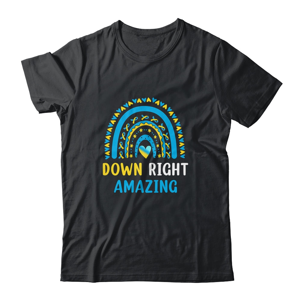 Down Right Amazing Down Syndrome Awareness Shirt & Hoodie | siriusteestore