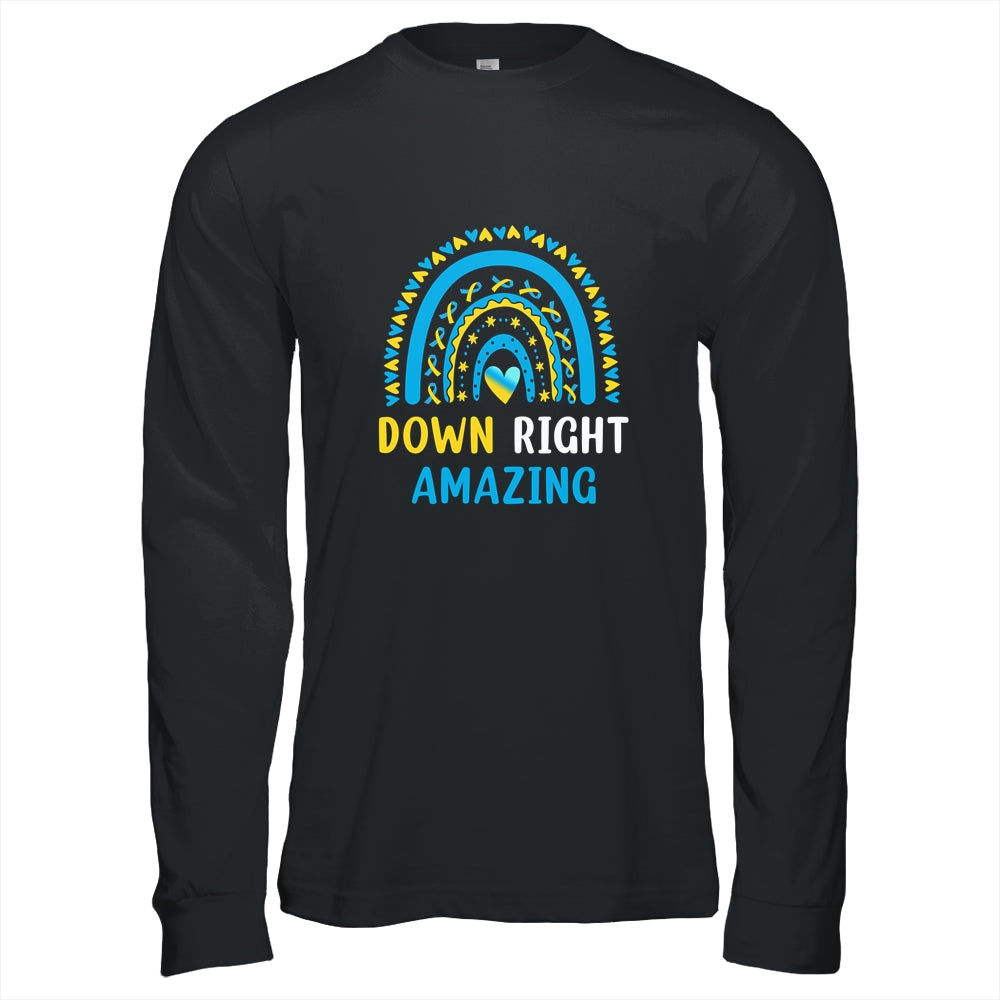 Down Right Amazing Down Syndrome Awareness Shirt & Hoodie | siriusteestore