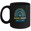 Down Right Amazing Down Syndrome Awareness Mug | siriusteestore