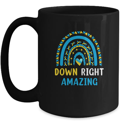 Down Right Amazing Down Syndrome Awareness Mug | siriusteestore