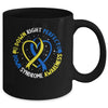 Down Syndrome Down Right Perfect Awareness Trisomy 21 Kids Mug | siriusteestore