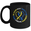 Down Syndrome Down Right Perfect Awareness Trisomy 21 Kids Mug | siriusteestore