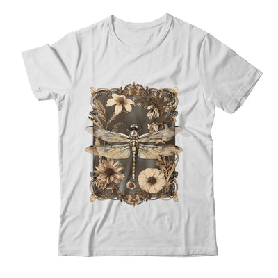 Dragonfly Floral Boho Wildflower Graphic Nature Garden Lover Shirt & Tank Top | siriusteestore