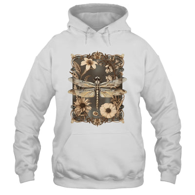 Dragonfly Floral Boho Wildflower Graphic Nature Garden Lover Shirt & Tank Top | siriusteestore