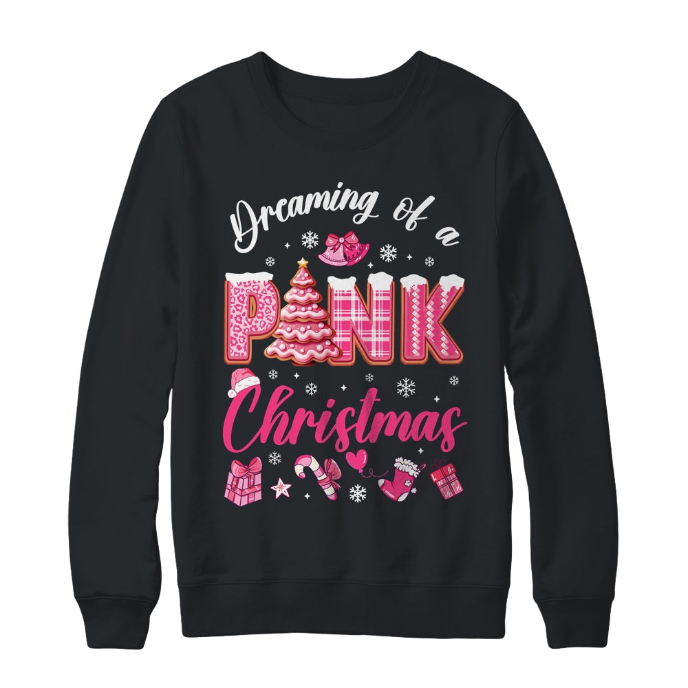 Dreaming Of A Pink Christmas Tree Cakes Xmas Holiday Shirt & Sweatshirt | siriusteestore