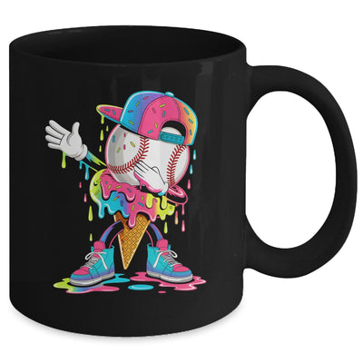 Dripping Baseball Drip Boys Ice Cream Drip Baseball Sport Mug | siriusteestore