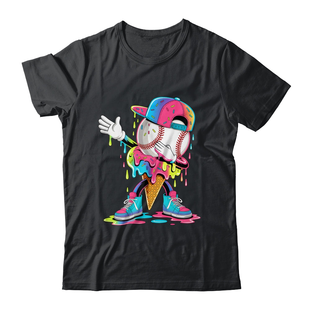 Dripping Baseball Drip Boys Ice Cream Drip Baseball Sport Shirt & Hoodie | siriusteestore