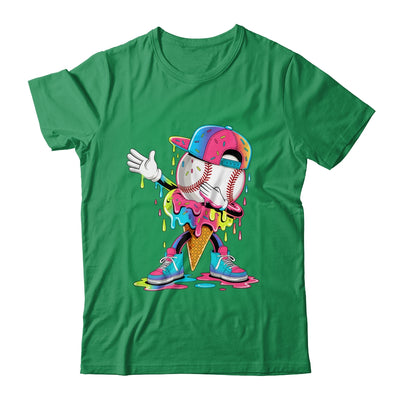 Dripping Baseball Drip Boys Ice Cream Drip Baseball Sport Shirt & Hoodie | siriusteestore