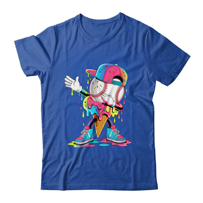 Dripping Baseball Drip Boys Ice Cream Drip Baseball Sport Shirt & Hoodie | siriusteestore