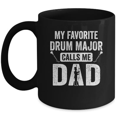 Drum Major Dad Funny Favorite Marching Band Parents Mug | siriusteestore