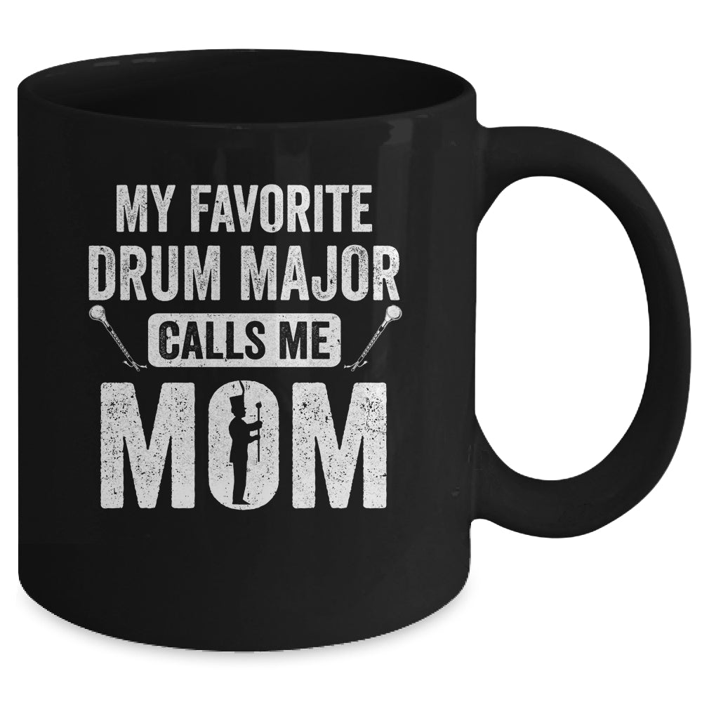 Drum Major Mom Funny Favorite Marching Band Parents Mug | siriusteestore