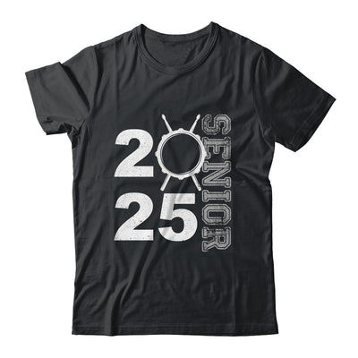 Drum Player Senior Class Of 2025 Marching Band Student Shirt & Hoodie | siriusteestore