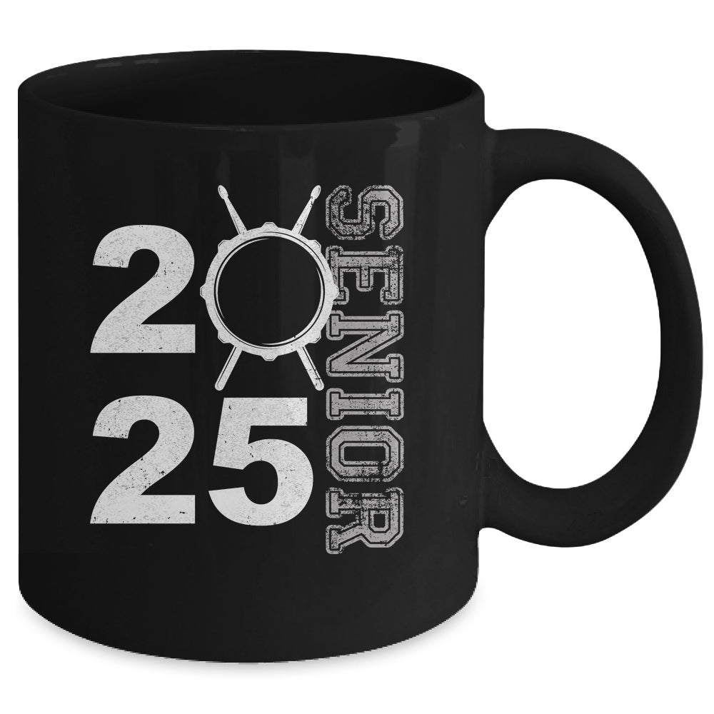 Drum Player Senior Class Of 2025 Marching Band Student Mug | siriusteestore