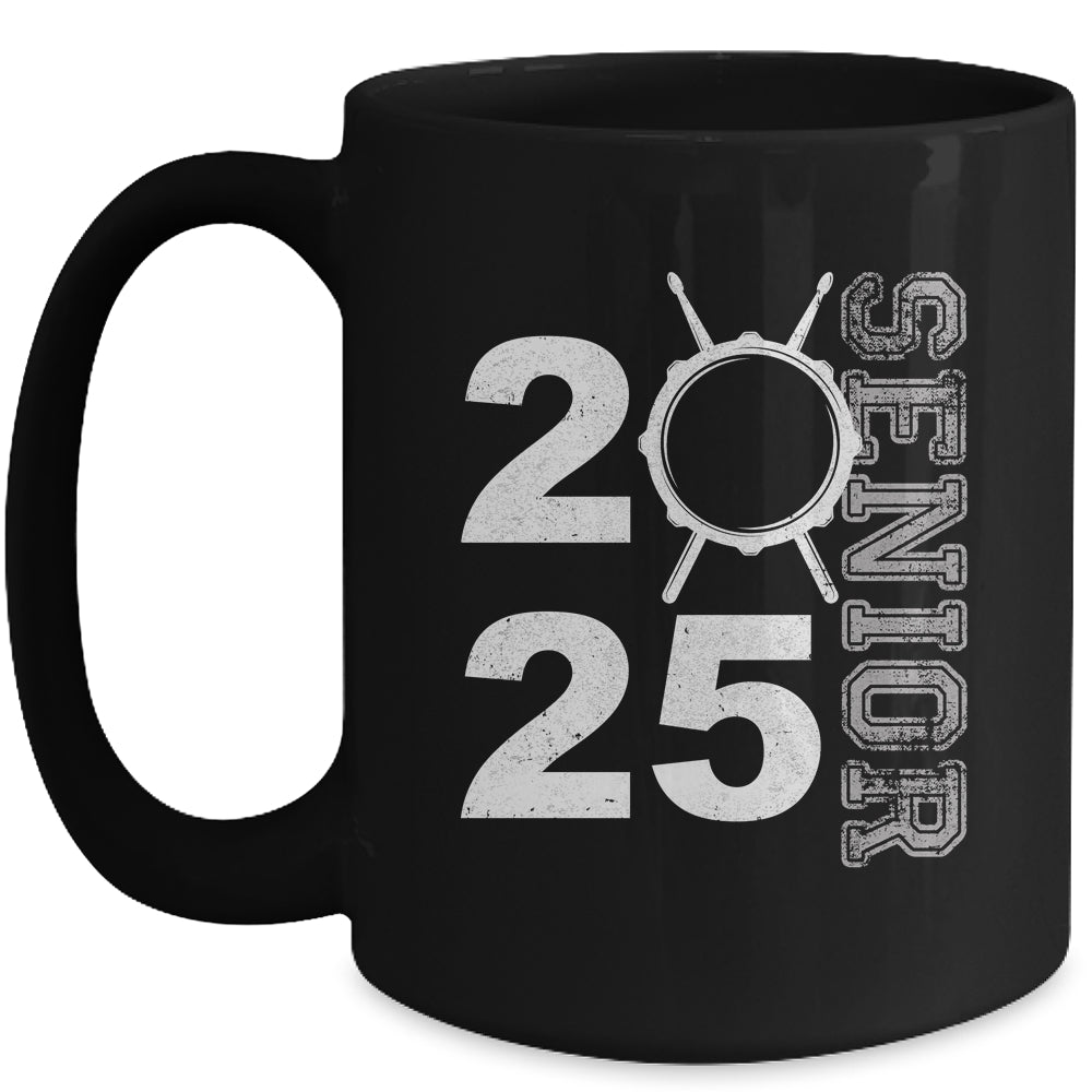 Drum Player Senior Class Of 2025 Marching Band Student Mug | siriusteestore