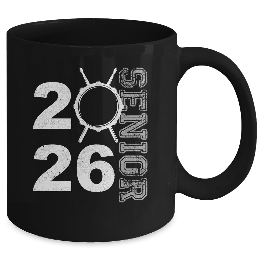 Drum Player Senior Class Of 2026 Marching Band Student Mug | siriusteestore