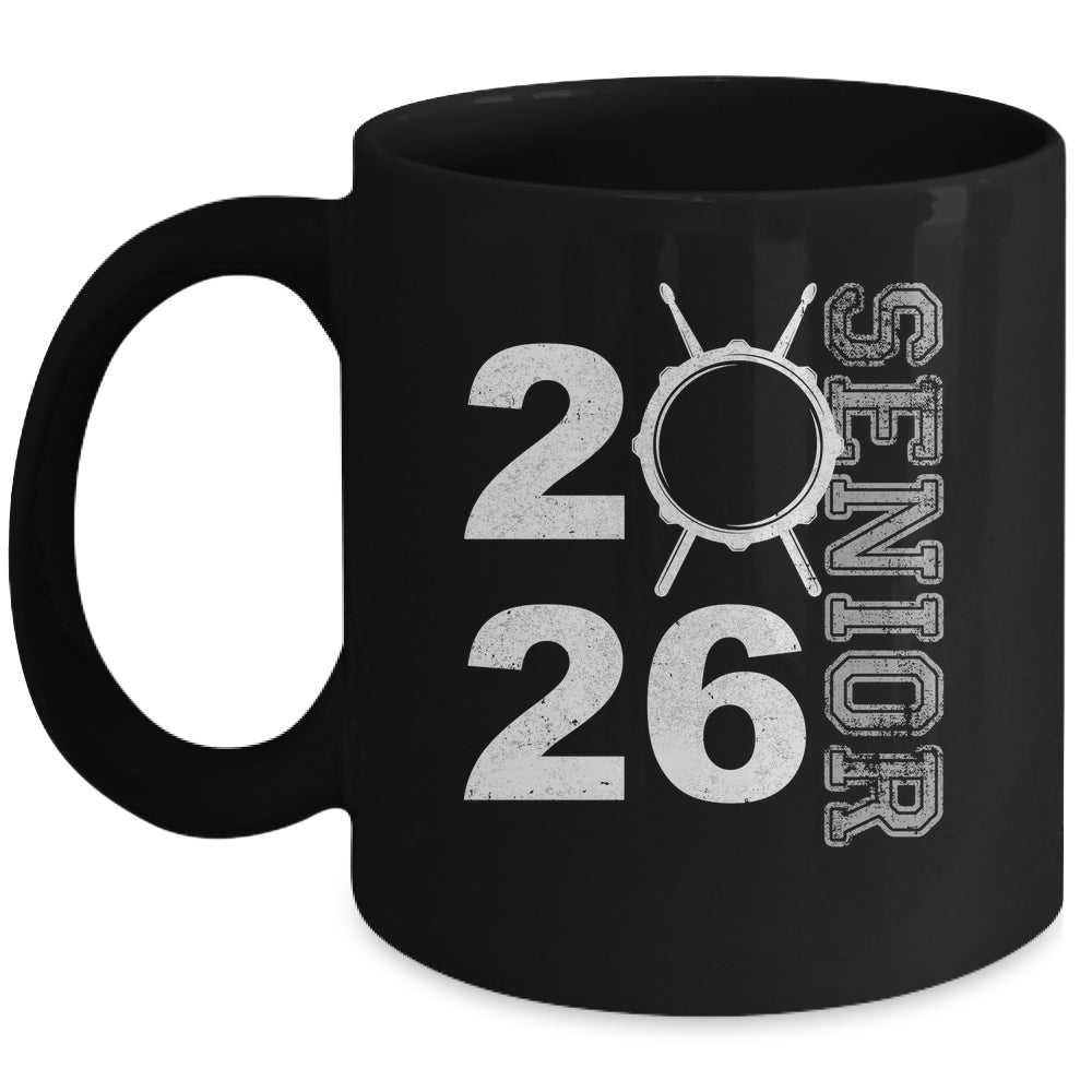 Drum Player Senior Class Of 2026 Marching Band Student Mug | siriusteestore