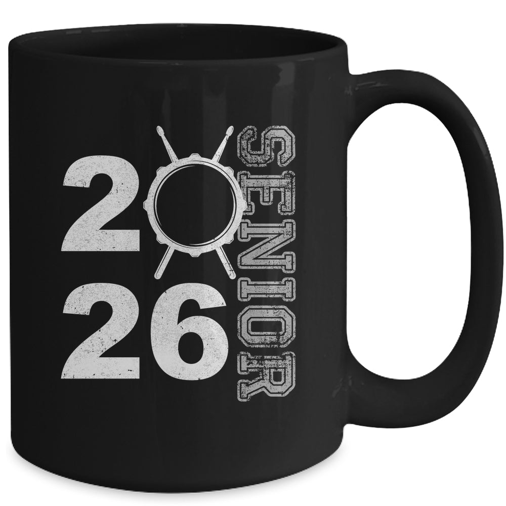 Drum Player Senior Class Of 2026 Marching Band Student Mug | siriusteestore