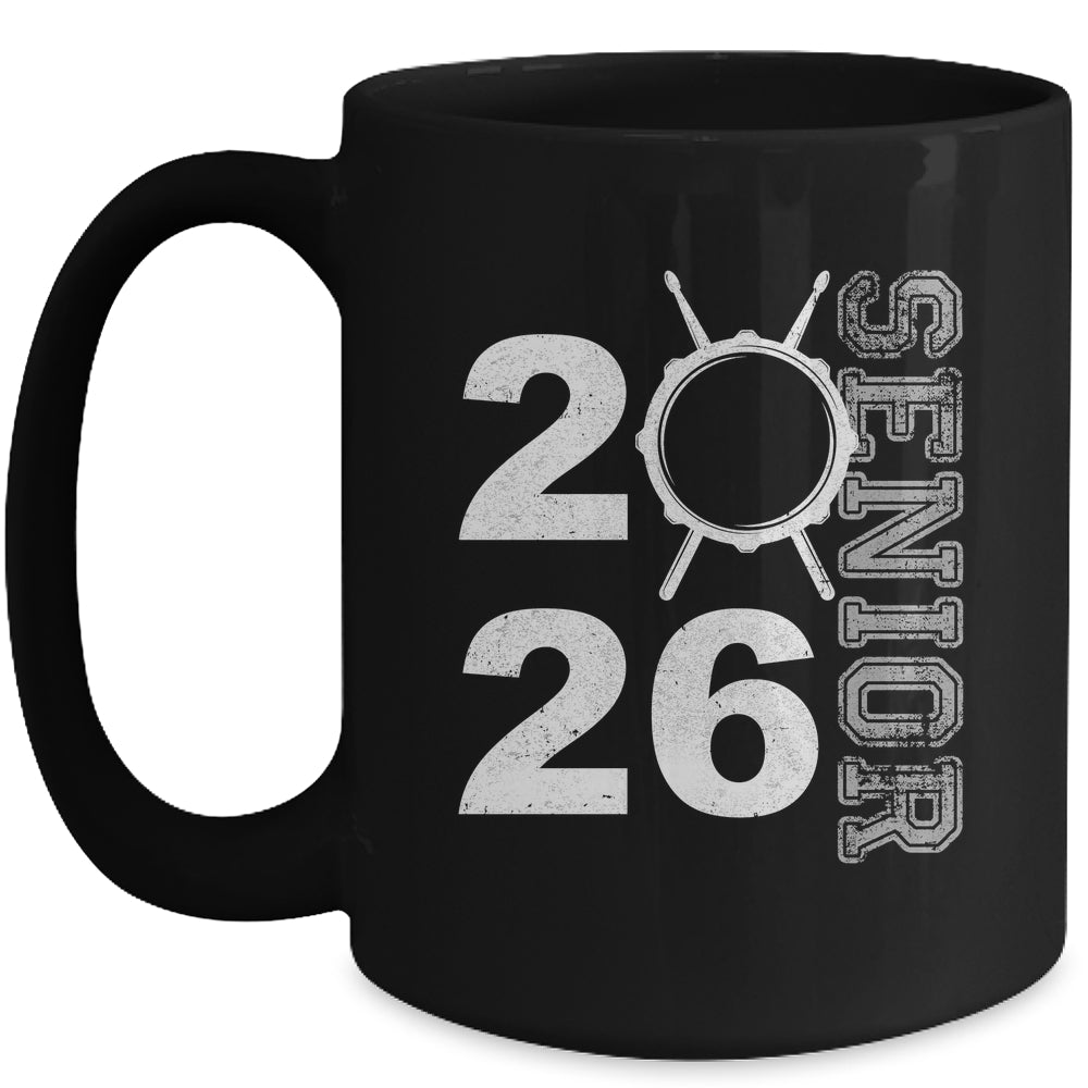 Drum Player Senior Class Of 2026 Marching Band Student Mug | siriusteestore